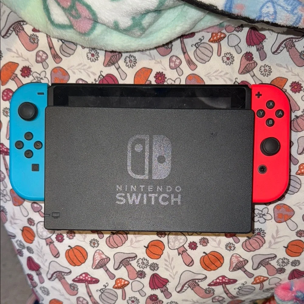 Nintendo switch handheld gaming system like brand new barley ever used